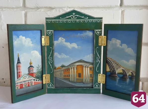 Российские мастера создают сувениры с культурным кодом Саратовской области