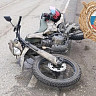 В саратовском селе покалечился мотоциклист